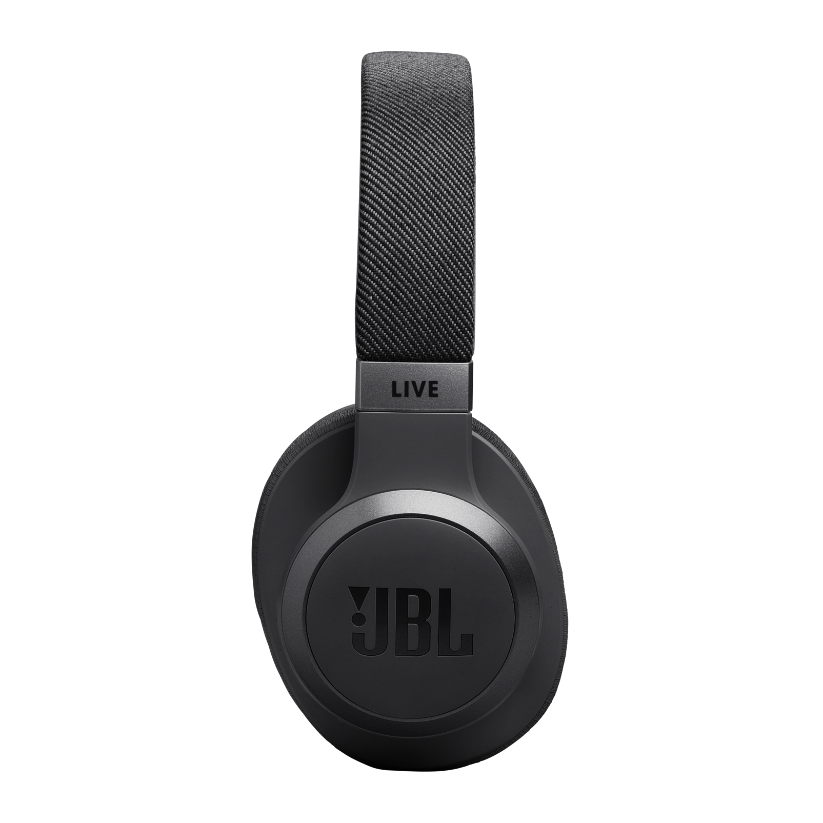 JBL Live 770NC - Black - Wireless Over-Ear Headphones with True Adaptive Noise Cancelling - Right